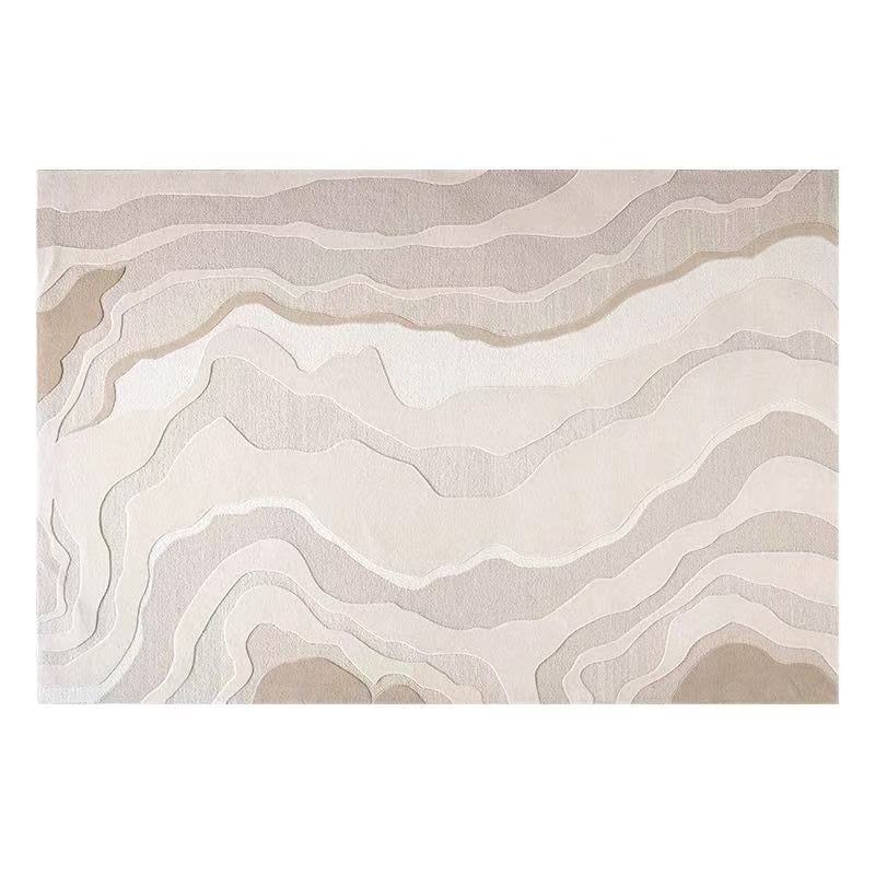 Luxury handmade tufted gun stitch carpet (Waves)