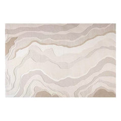 Luxury handmade tufted gun stitch carpet (Waves)