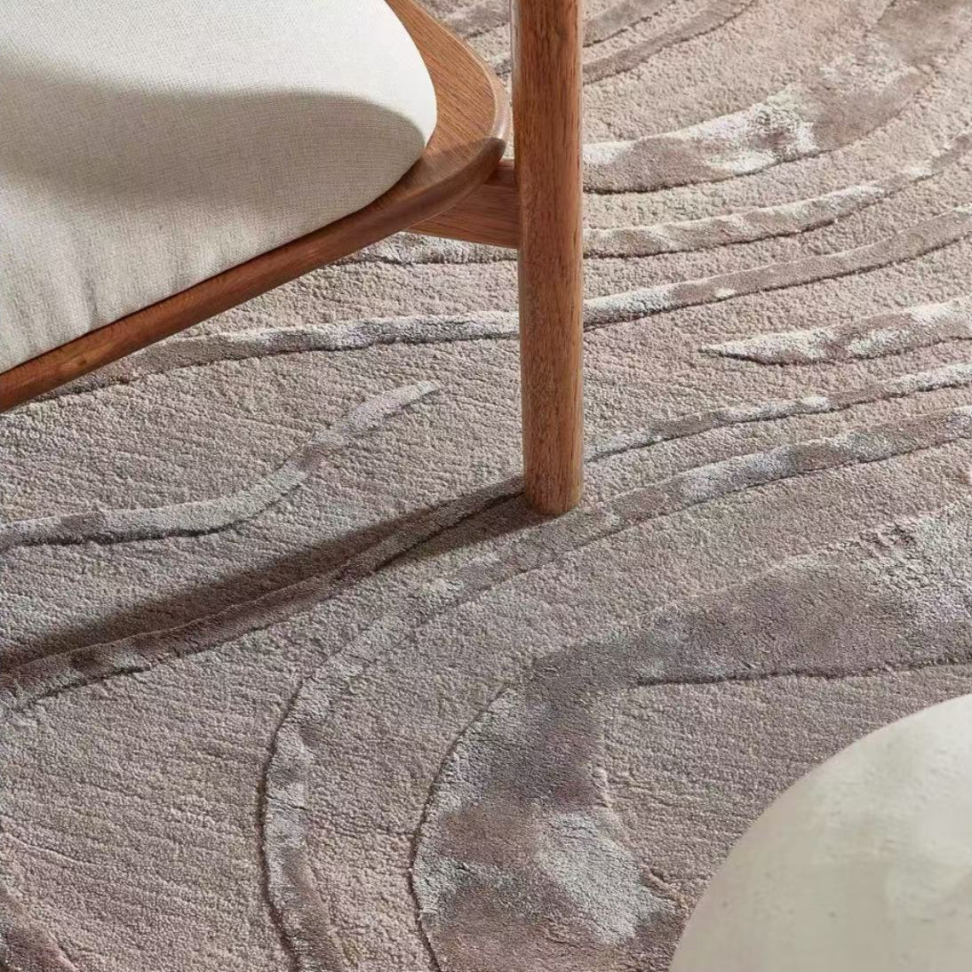 Luxury handmade tufted gun stitch carpet (shifting sands)