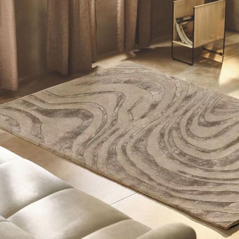 Luxury handmade tufted gun stitch carpet (shifting sands)