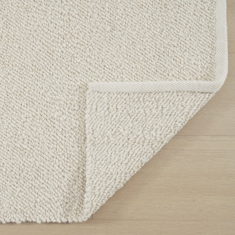 A hand-woven carpet made entirely from natural materials! A high-quality item that you can use for a long time (Twilight Snow)