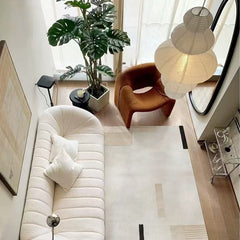 High-quality handmade tufted gun-stitched carpet (cute)