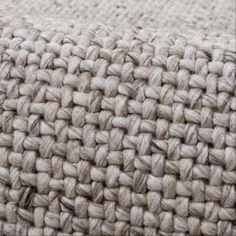 Hand-woven carpet made using only natural materials! A high-quality item that you can use for a long time (cross)