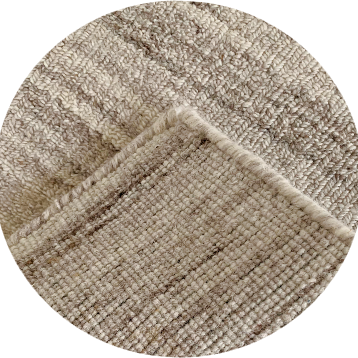 Hand-woven carpet made from only natural materials! A high-quality item that you can use for a long time (Earth)