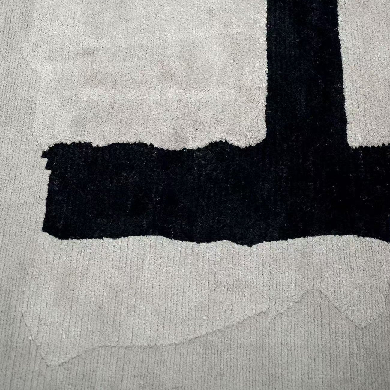 High-quality handmade tufted gun-stitched carpet (ink painting)