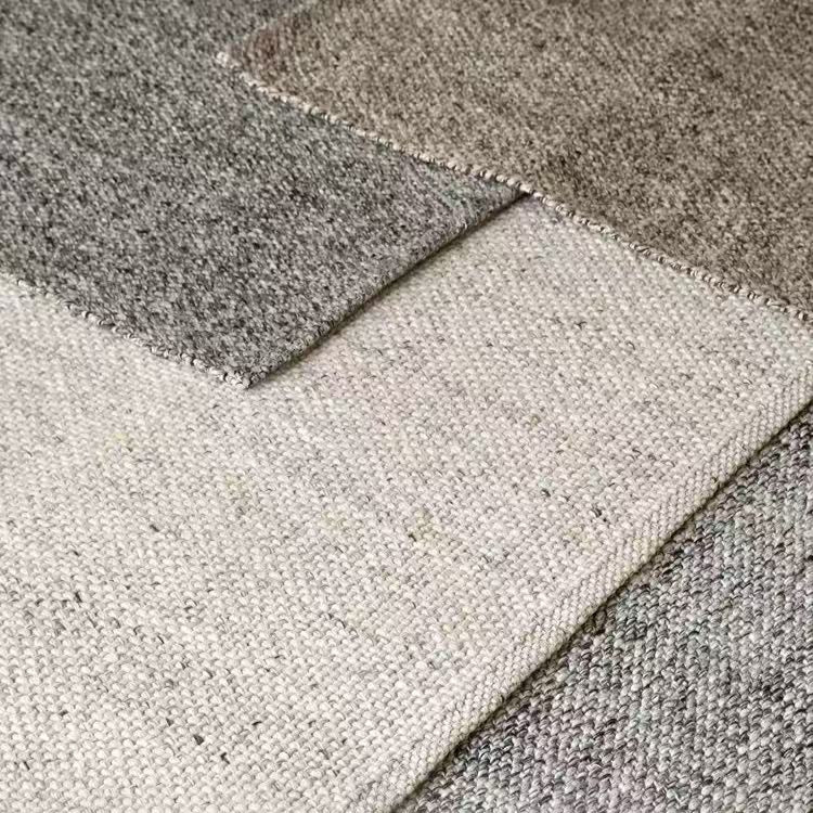 Hand-woven carpet made using only natural materials! A high-quality item that you can use for a long time (cross)