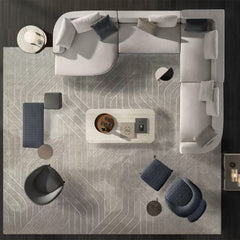 High-quality handmade tufted gun-stitched carpet (regulation)