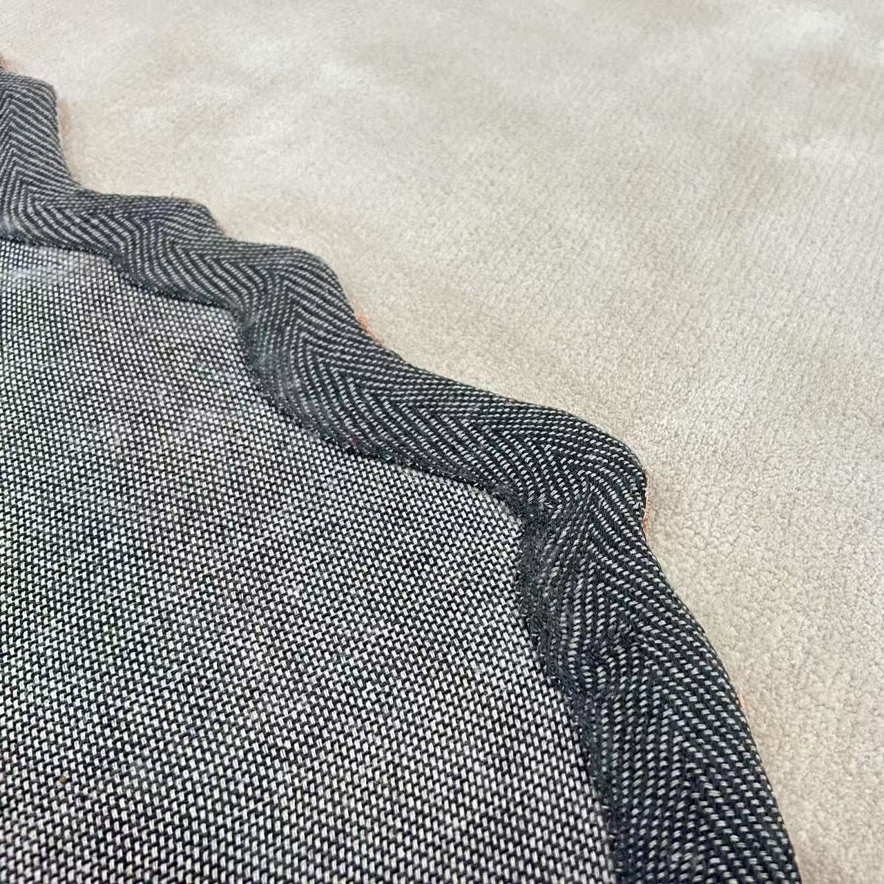 High-quality handmade tufted gun-stitched carpet (ebb tide)