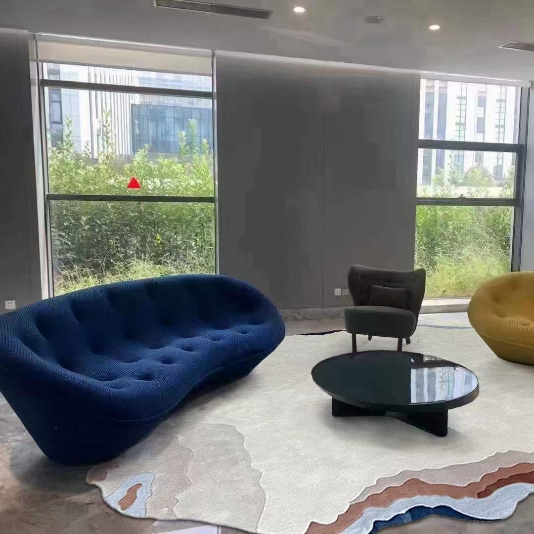 High-quality handmade tufted gun-stitched carpet (ebb tide)