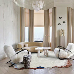 High-quality handmade tufted gun-stitched carpet (ebb tide)