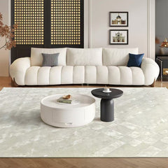 High-quality handmade tufted gun-stitched carpet (pearl)