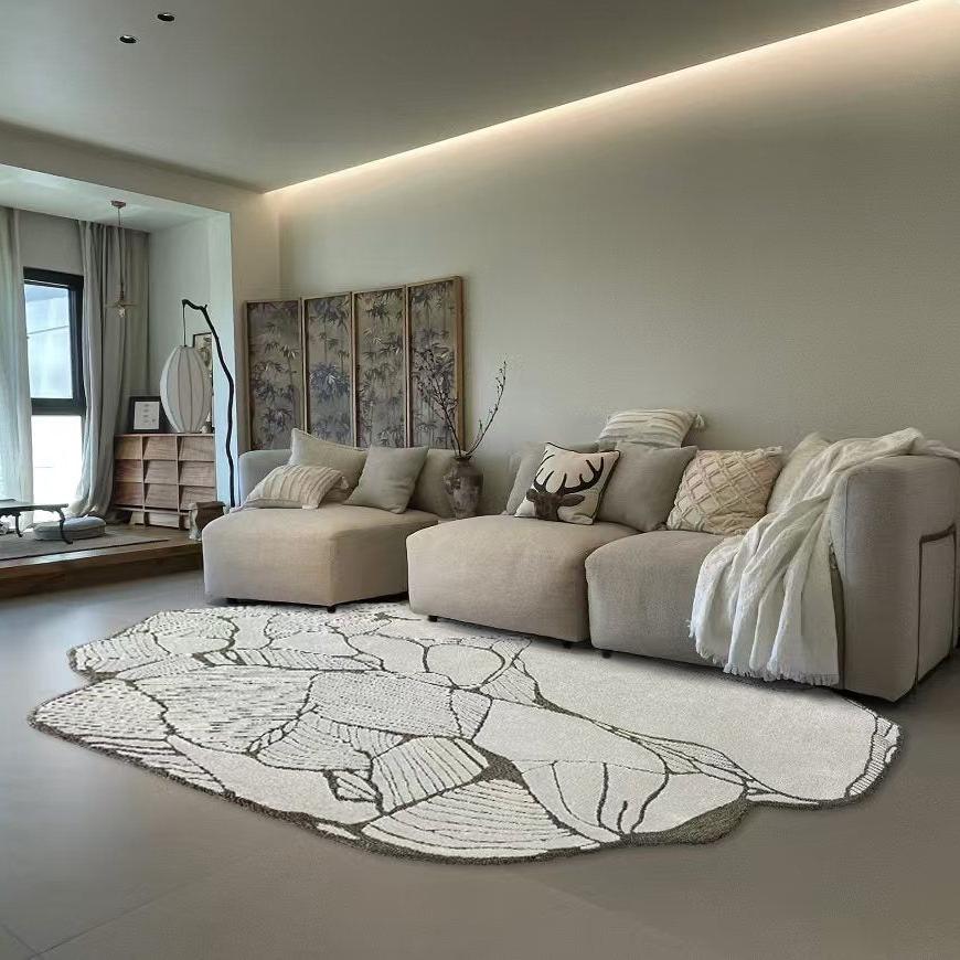 High-quality handmade tufted gun-stitched carpet (reef)