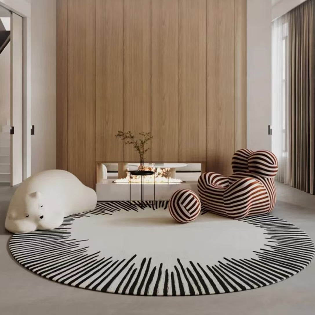 High-quality handmade tufted gun-stitched carpet (Hanabi)