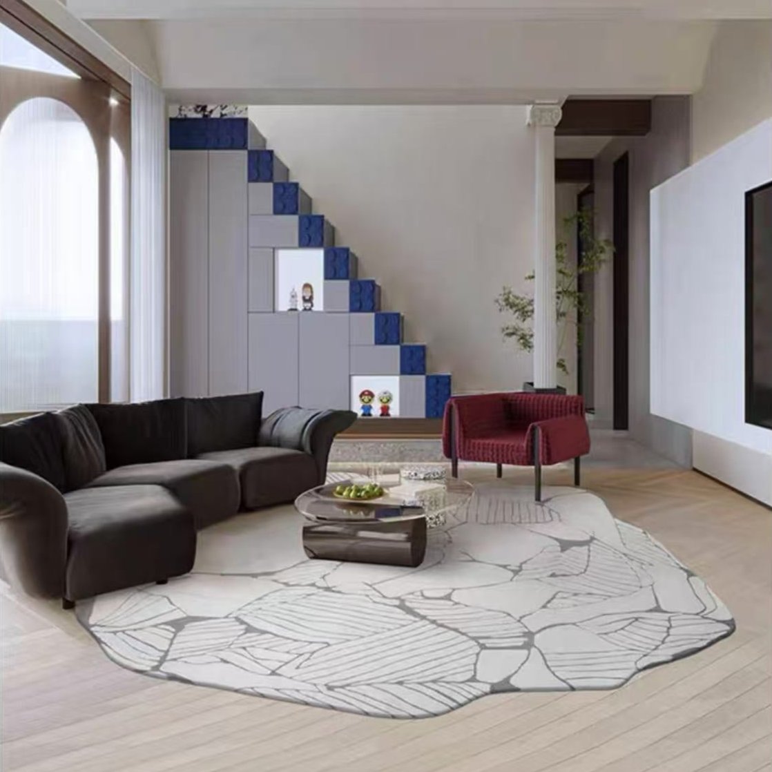 High-quality handmade tufted gun-stitched carpet (reef)