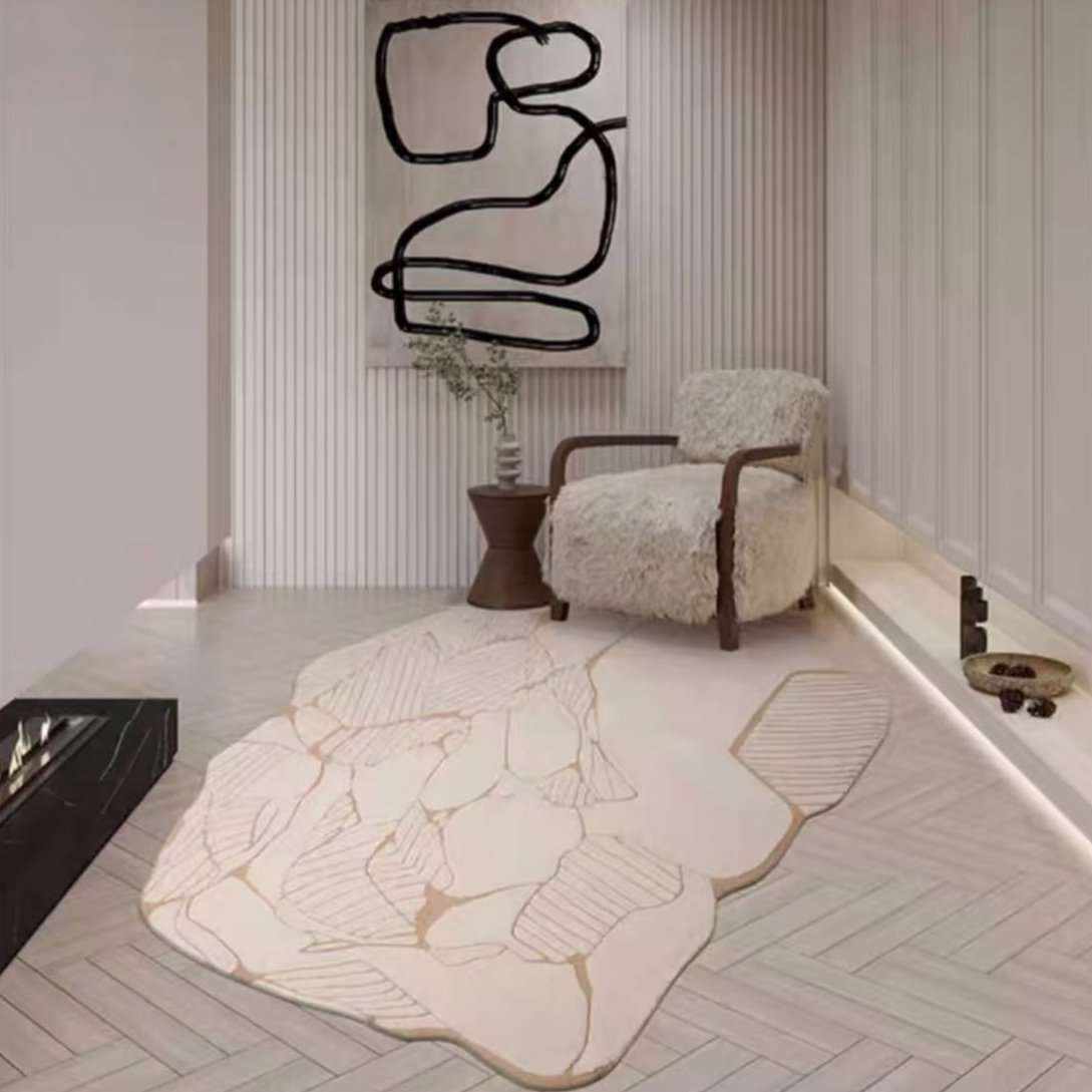 High-quality handmade tufted gun-stitched carpet (reef)