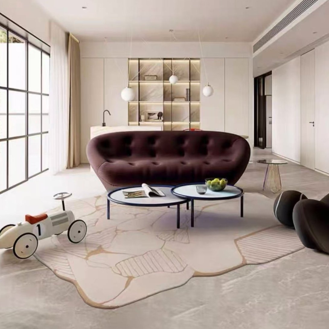 High-quality handmade tufted gun-stitched carpet (reef)