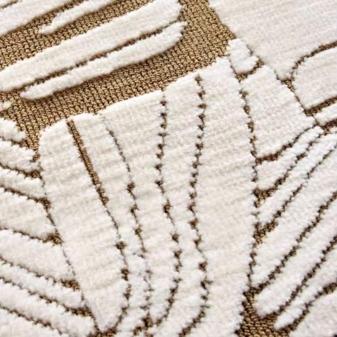 High-quality handmade tufted gun-stitched carpet (reef)