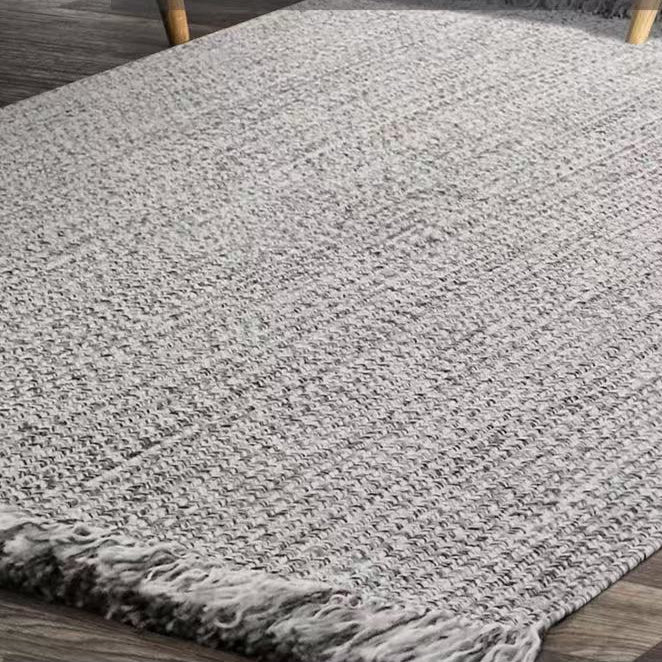 Create a natural tropical atmosphere! Hand-woven fringe carpet (SOFTY)