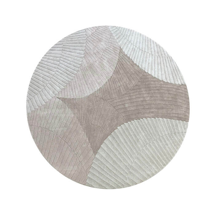 High-quality handmade tufted gun-stitched carpet (SEASHELL) 